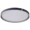 Nuvo Bandon, 20 Inch LED Flush Mount, Gray with Blue Wrap, Acrylic Lens 62/3002 - alternate 2